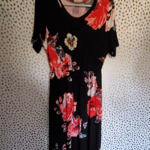 Floral maxi dress